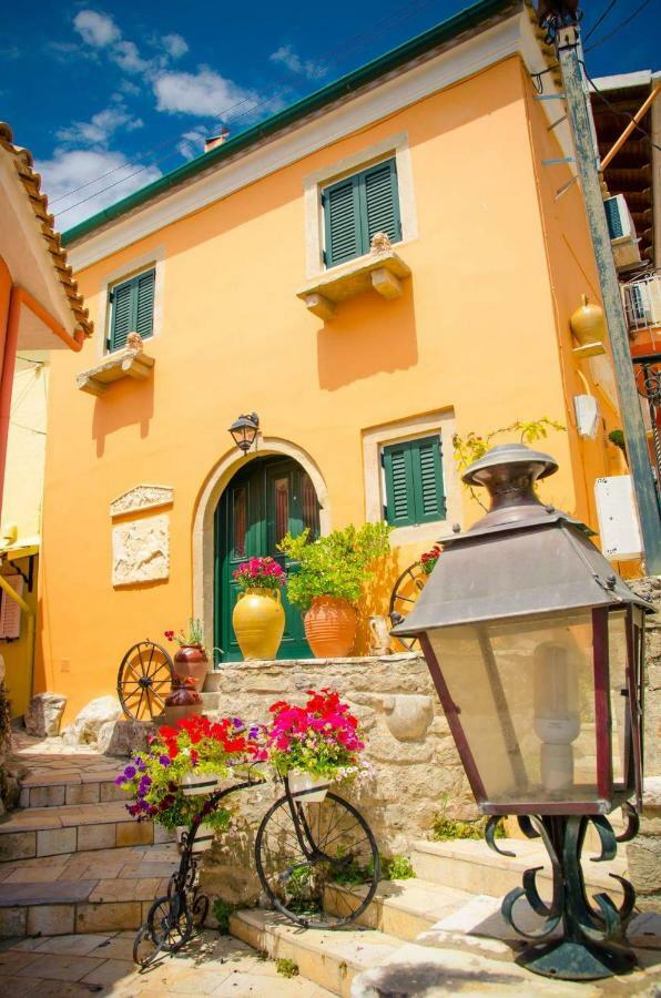 Villa Conte Rari Agios Gordios  Ngoại thất bức ảnh